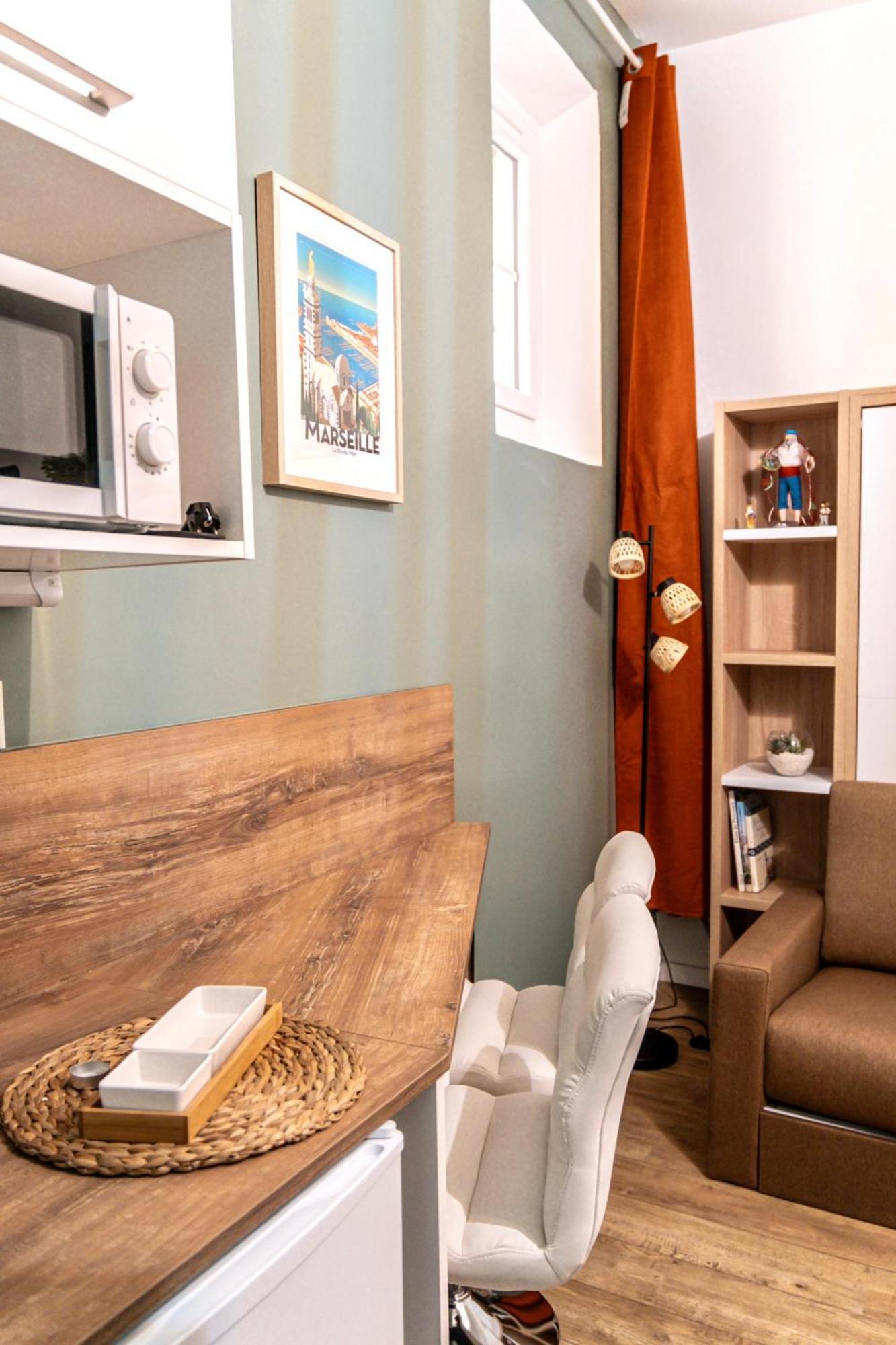 Charmant Studio Vieux Port Marseille Extérieur photo